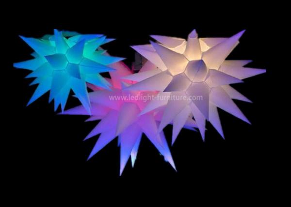 A luz inflável do diodo emissor de luz do arco/cone/chifre personalizou a cópia do logotipo com controlo a distância