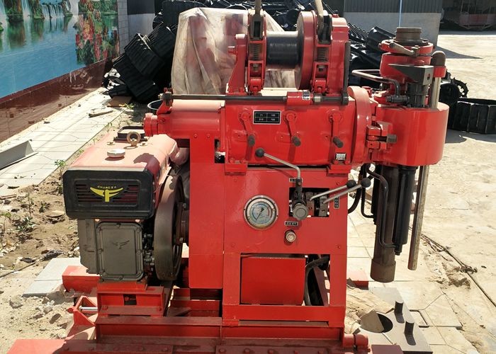 Искать буровую установку почвы диаманта ST-200 испытывая