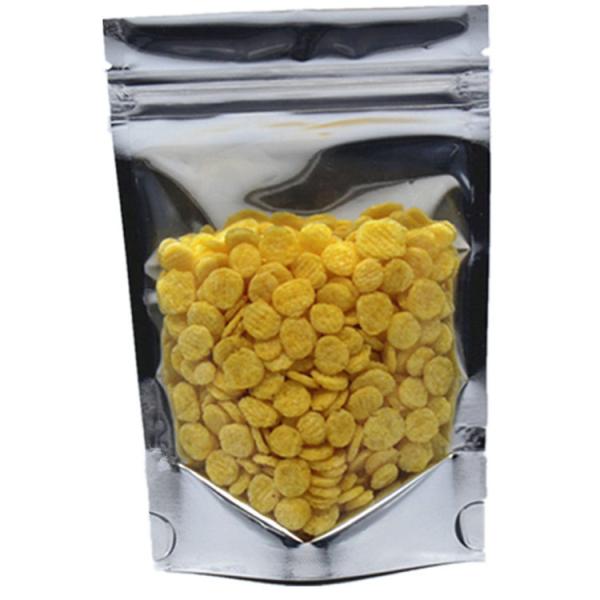 3 sides heat sealed k top foil lined food grade plastic packaging bags for beef jerky