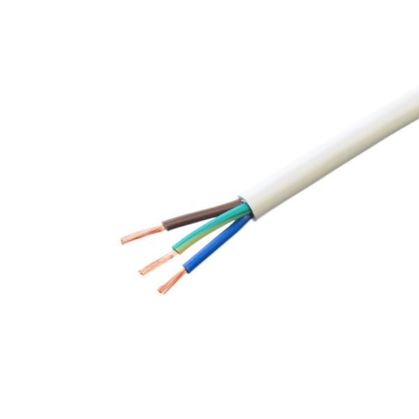 Vde H05vv f 3g 2.5 Mm2 One Grounding Rvv Electrical Wire Flexible Royal Power Cord Cable for Low Voltage Appliances