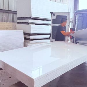 OEM Polypropylene White Plastic Board Sheet 5mm Heat Resistant