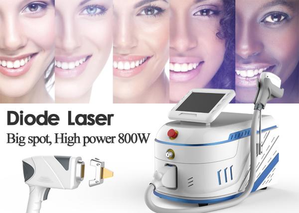 2 In 1 Spot Size 755nm 808nm 1064nm Diode Laser Equipment With LCD Touchable Screen
