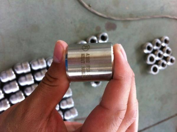 ASME B16.11 Duplex Stainless Steel Pipe Fittings Threaded SWHalf/ Full Duplex 2507 ASTM A182 F53 S32750 Coupling