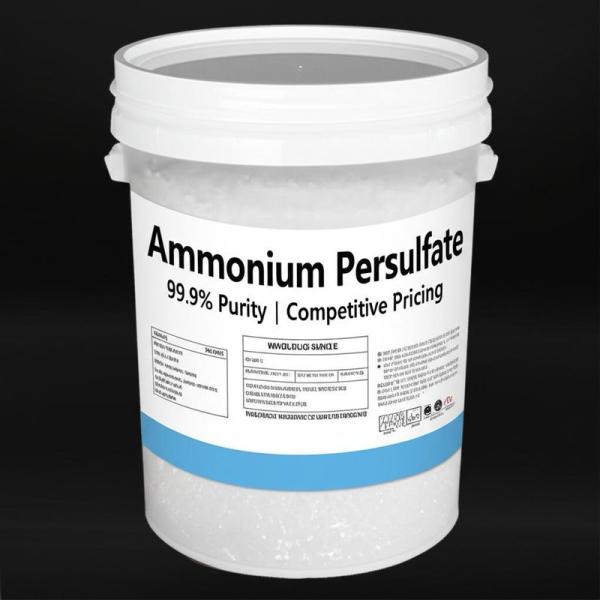 High Purity Ammonium Persulfate (APS) for Semiconductor Cleaning, Polymerization Initiator, and Wastewater Treatment
