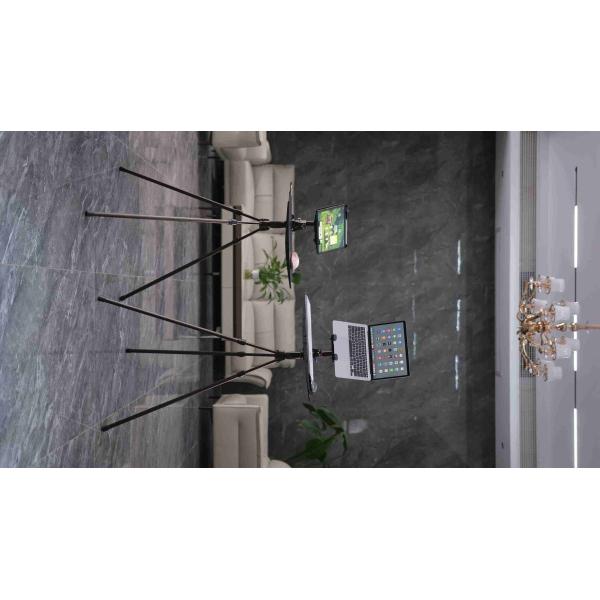 Black Sit Stand Height Adjustable Desk Converter For Ergonomic Office