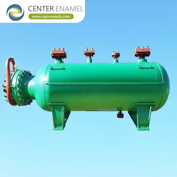 Corrosion Resistant Welded Steel Chemical Storage Tank for Hazardous Materials with Leak Prevention and Customizable Design