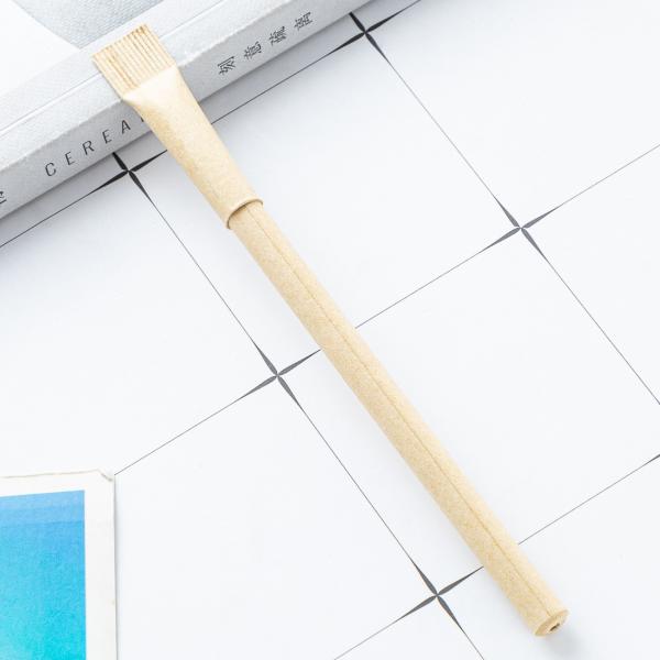 Colorful Paper Tube Creative Ball Pen Eco Friendly School Office Ball Pen Custom Logo