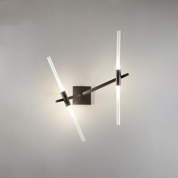 Wall mount light Gold Coffee Black Bedside Sconces Aisle TV Background Lamp Rotatable Wall Light（WH-OR-164）
