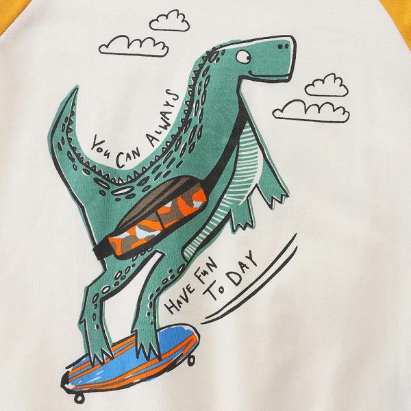 Custom thick children's 100% cotton pullover cartoon shirt toddler long-sleeved sweatshirt toddler boy clothing