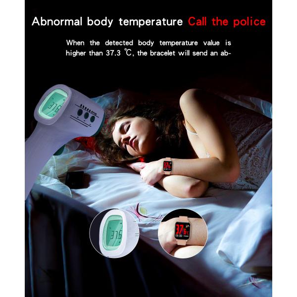 Удар T58 резвится дозор ответственного шага температуры тела сна передачи телефона умный