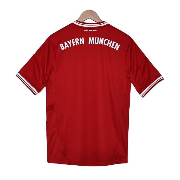 Home Bayern Munich Fan Jersey 2013-2014 Season Retro Commemorative Triple Crown Season Replica