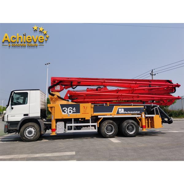 M36-4 использовало тележку конкретных насосов Putzmeister с Мерседес 3341 шасси