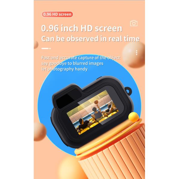 Y3000 Mini Digital Camera Loop Recording Portable HD 1080P Camera With 0.96 Inch Screen 8 Filter Effects For Kids Digital Camera