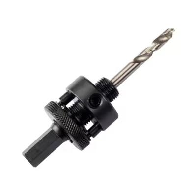 OEM ODM Black Oxide Holesaw Arbor 7/16 Hex Shank With HSS Pilot Drill WT007