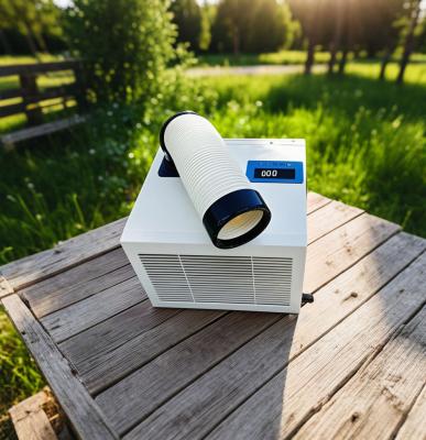 Fuente de alimentación AC Pequeño aire acondicionado 680KW Potencia de refrigeración nominal y ventilación de manguera única