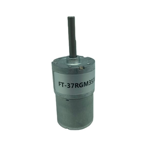 FT-37RGM3530 37mm Diameter Gearbox DC 12V High Torque Center Output Shaft Gear Motor