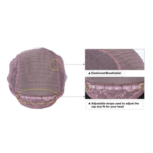 Glueless Human Hair Full Lace Wigs Body Wave , Bleached Knots Real Hair Wigs