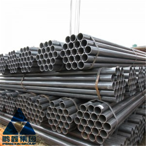 ISO9001 12m Length OD 660mm ERW Welded Steel Pipe Black Covering