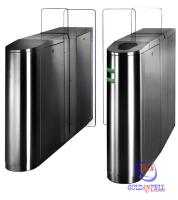 Porta de velocidade biométrica inteligente toda do controle de acesso em portas fáceis da uma instalação do sistema