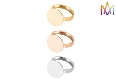 Anti Corrosion 3.5g Mens Stainless Steel Signet Rings