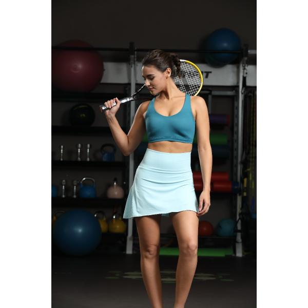Lightweight Stretchy Workout Tennis Skirt 90% Nylon 10% Spandex