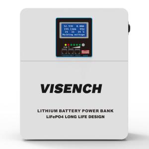 Wall mounted 24v 100ah 5kw 10kw 20kw Lifepo4 Lithium ion Energy Storage Battery  Rechargeable Pack for  Home solar  system