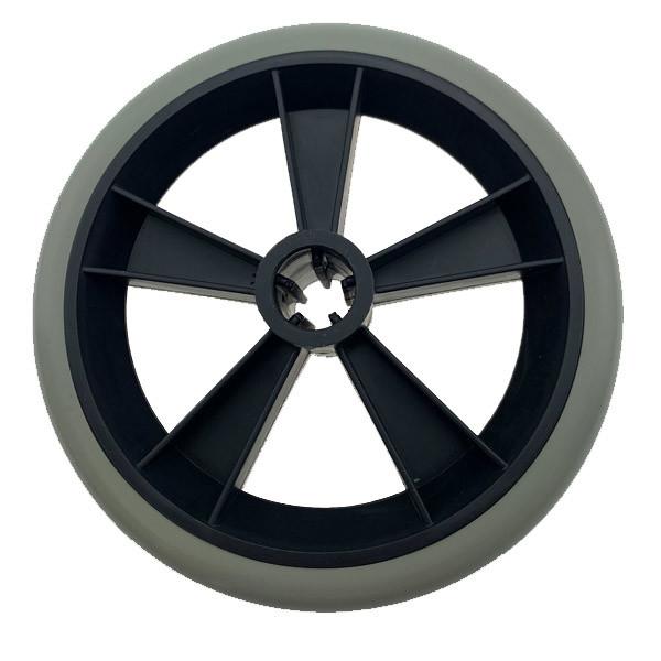 PVC TPR PU Wheelchair Caster Wheels , Wheelchair Small Wheels Longlife