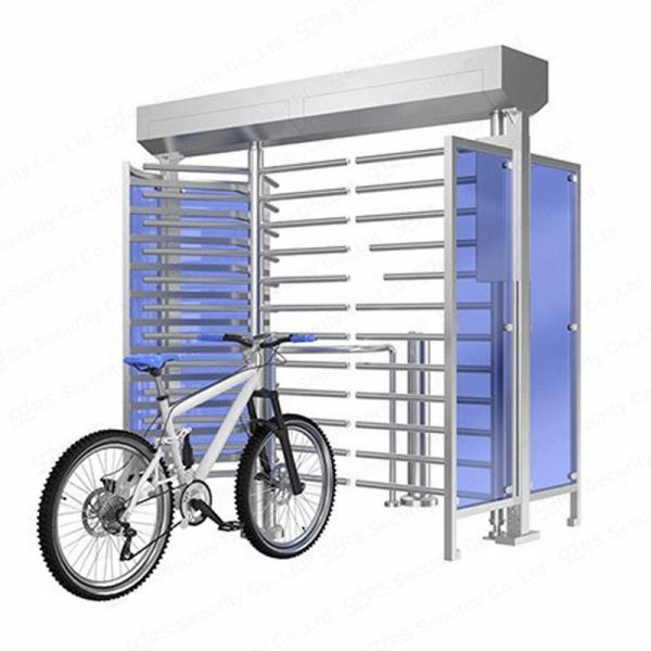 3 Arm 90 Degree Full Height Turnstile NFC Barcode System Rotating Gate For Building