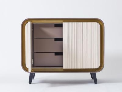 The Ritz-Carlton hotel 5-star High End luxury Solid Wood Tapered Legs colorful Media Console and dresser