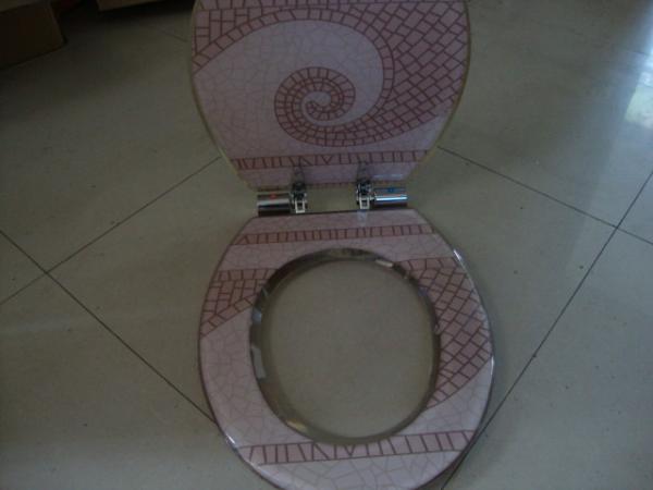 decorative clear polyresin toilet seat,color toilet seat,toilet,cover,MDF,PVC,PP,WOOD