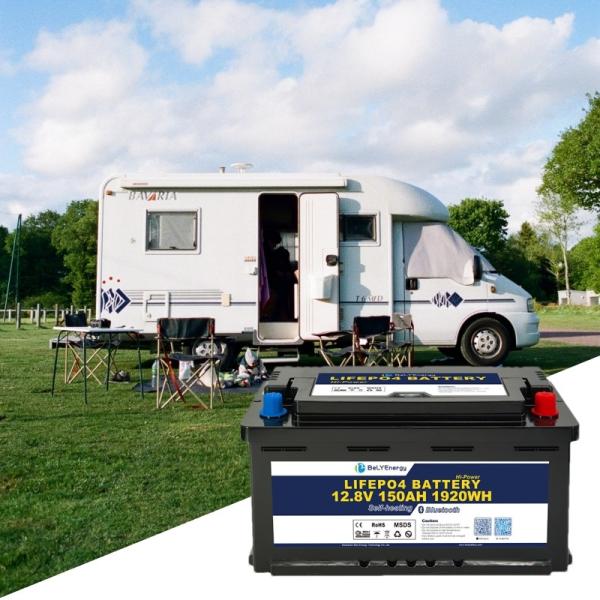 Vida útil de ciclo largo Batería LiFePo4 de 12V con protección IP65 y corriente de descarga de 150A