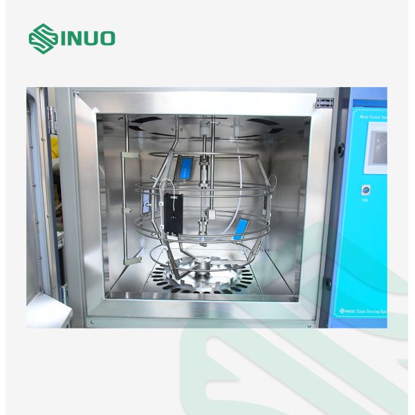 Water-Cooled Xenon Arc Weathering Chamber with ISO 4892 Compliance and 6500cm2 Exposure Area for Environmental Testing