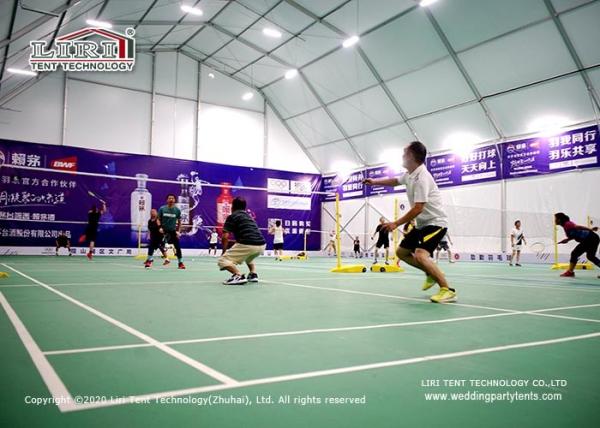 6000mm Height Polygon Sport Event Tents To Cover Badminton Courts