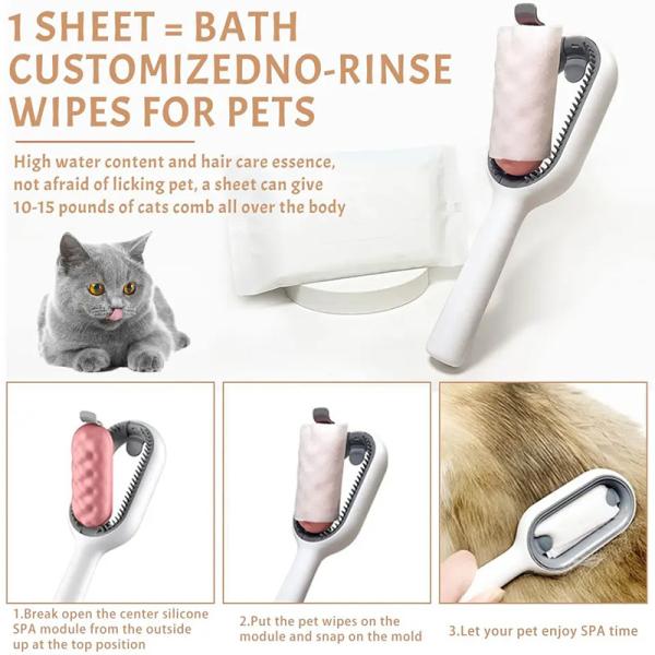Hair Removal Comb Dog and Cat Sticky Hair Device with Not Applicable Power Source