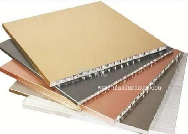 PVDF Coated Honeycomb Aluminium Panel Corrosion Resistant Aluminium Honeycomb Sheet