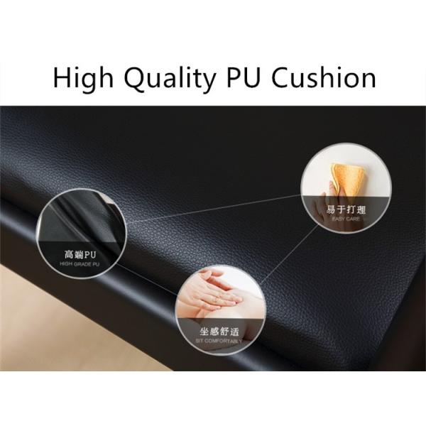 Modern PU Dining Chairs , Leather Metal Hans Wegner Dining Chair