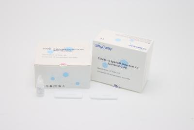 One Step 15 Minutes Antibody Rapid Test Kit Europe Approved Igm Test Cassette ISO9001