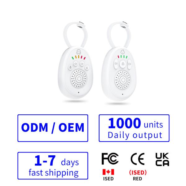 Custom Baby Night Sleep Audio Baby Monitor Toy Nursery Songs With Parent Unit