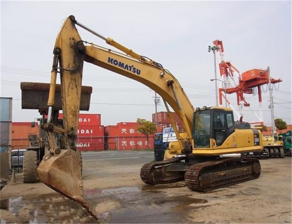 used  PC350LC-7 KOMATSU excavator for sale with good condition engine/low price/high quality/real material