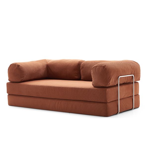 Luxury Modern Fabric Sleeper Sofa High Density Foam Vacuum Packed Sofa Bed Sofa Set Furniture Living Room