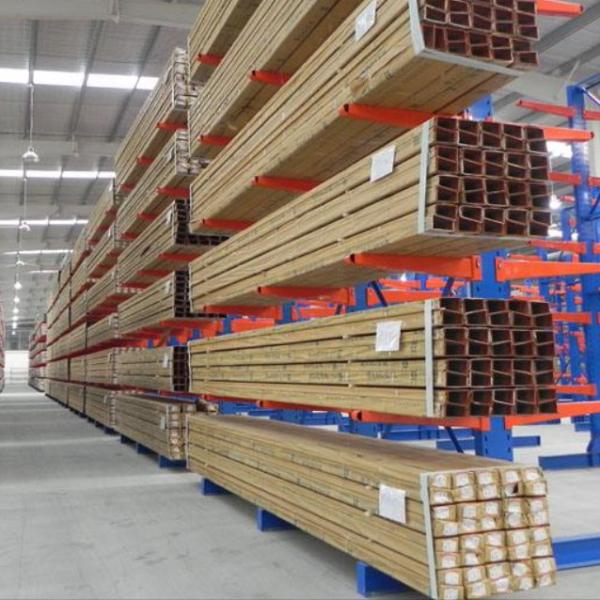 Long Profiles Cantilever Racking Systems With Overhanging Arm