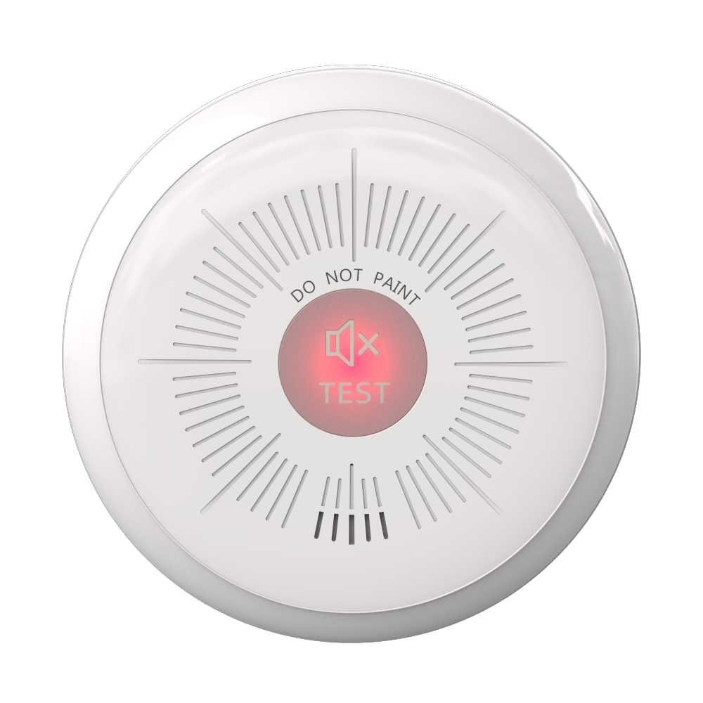EN 14604 Fire Alarm Smoke Detector White 10 Year Lithium Battery Smoke Alarms