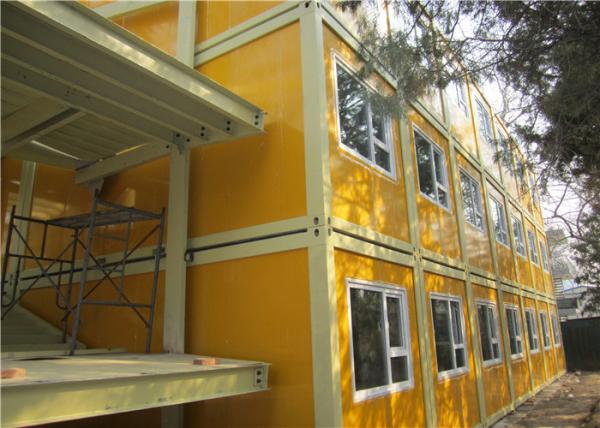 Recipientes rápidos galvanizados do escritório móvel do verde do conjunto com painel de sanduíche