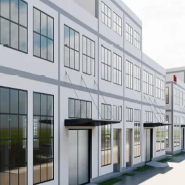 Anti Corrosion Metal Large Workshop Buildings Mordern High Durability Space Frame Steel Structure