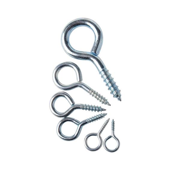 NXF ASTM UN 235JR/A105JRB/DINST37-2/JISSS400/ASTMA283C M1.6 12mm Super Screw Fasteners Carbon Steel Ring Screw