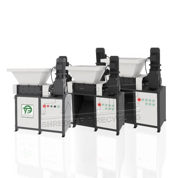 FANTE Compact Dual Shaft Wood Shredder for MDF Boards Veneer Panel Waste Wooden Strips and Timber Scrap Recycling