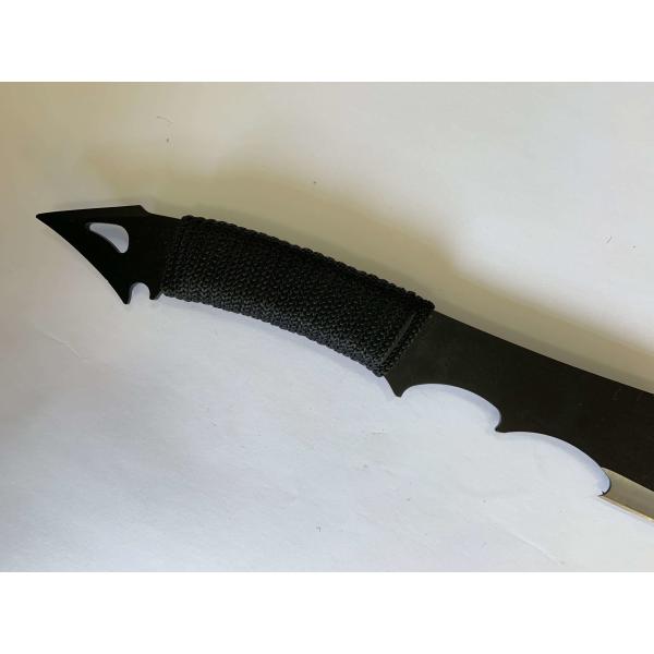 HRC 52 Polished Dragon Scale SS Steel Machete Antirust Cutting Chopping