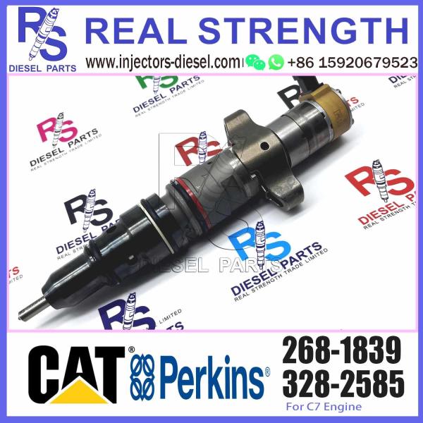 Pour l'injecteur de carburant de moteur de CAT C7 268-1839 pour l'injecteur de carburant 2681839 de l'excavatrice 325D 329D 525C 535C 120K de Caterpillar