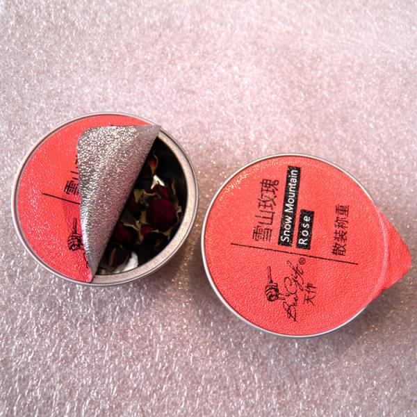 PET Die Cut Lidding 170ml Yogurt Container Lids 100 Mic 110 Mic