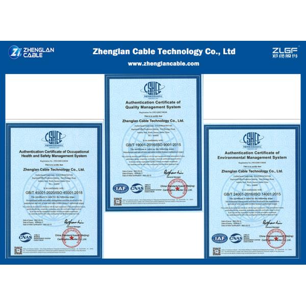 Одиночный CU ядра/силовой кабель неметаллической оболочки медного кабеля низшего напряжения PVC/PVC Unarmored